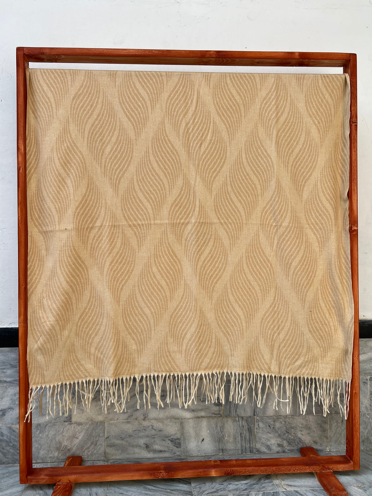 Soft Weave Shawl - Mustard