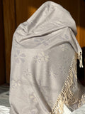 Soft Weave Shawl - Silver Grey