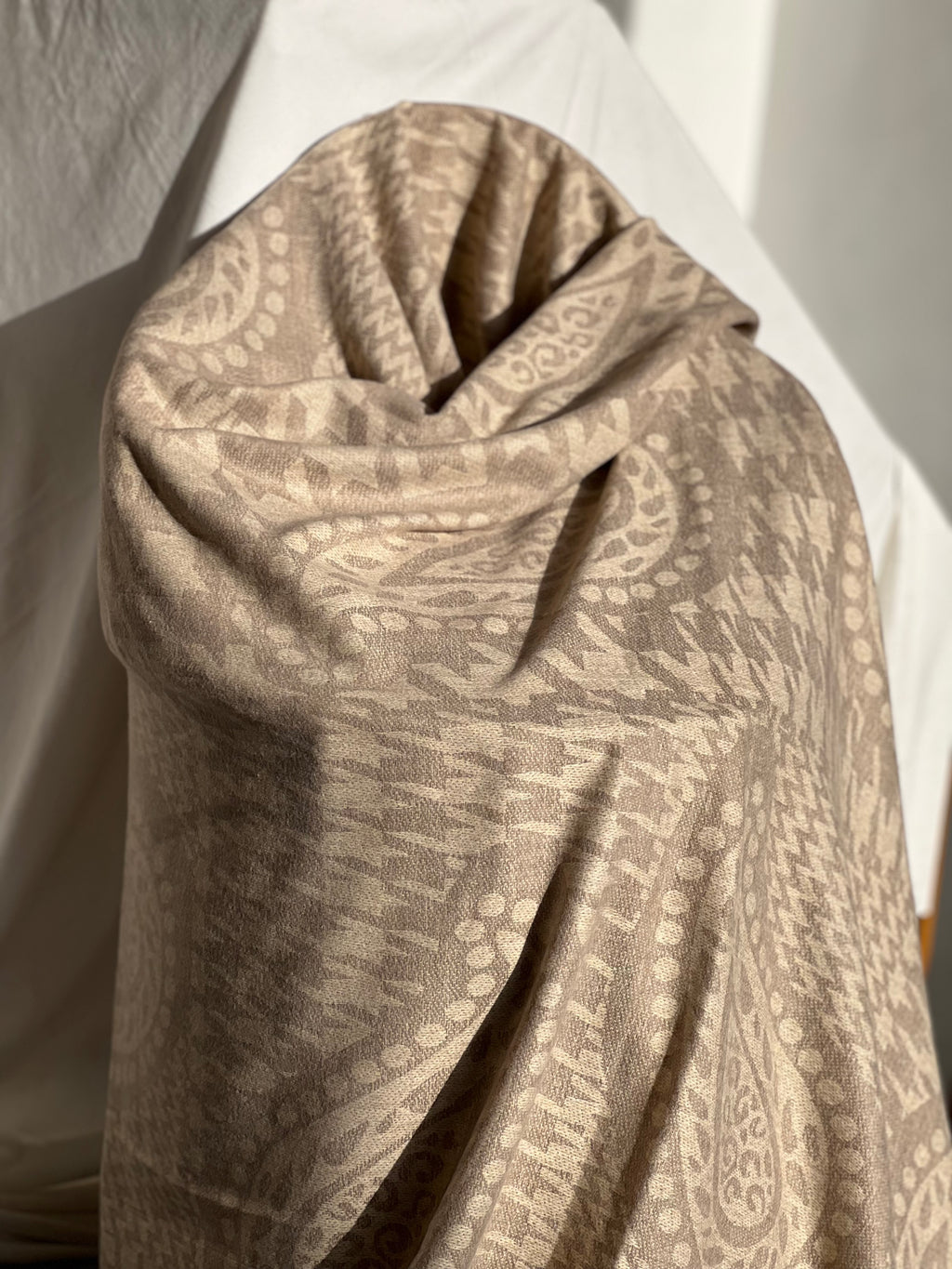 Soft Weave Shawl - Camel
