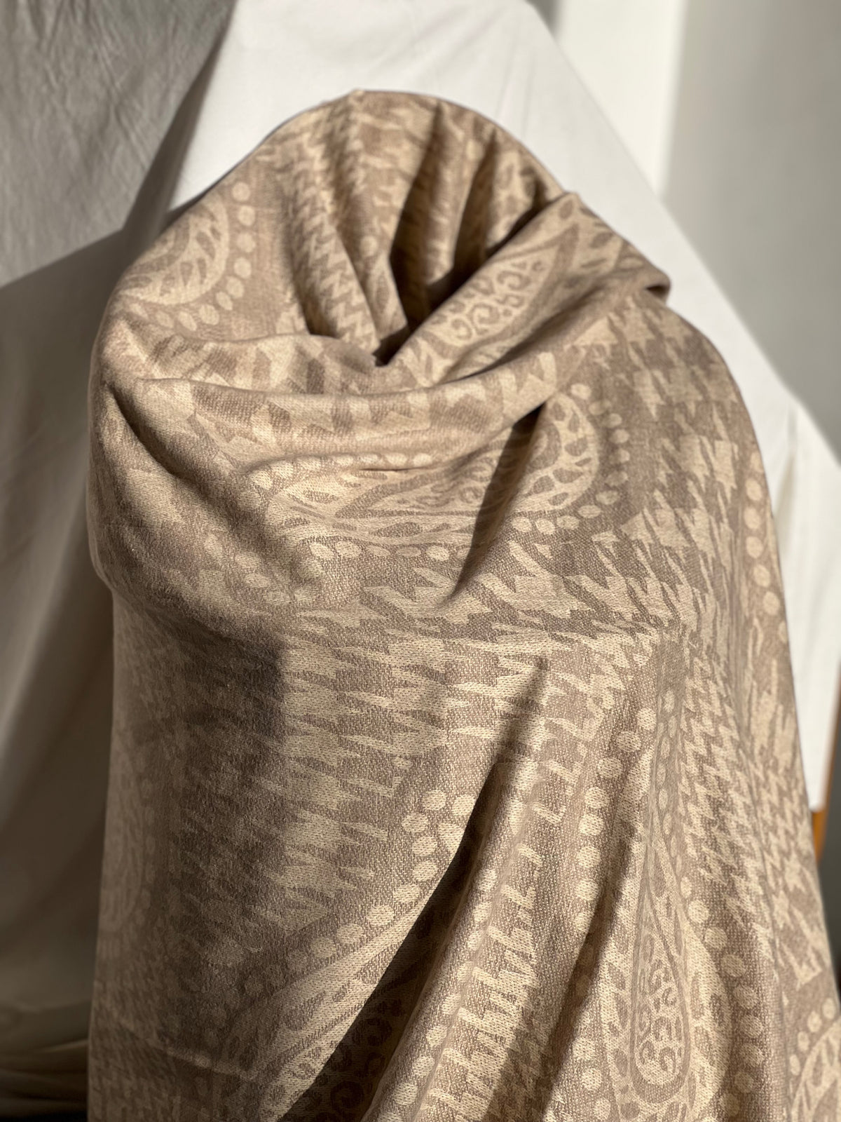 Soft Weave Shawl - Camel