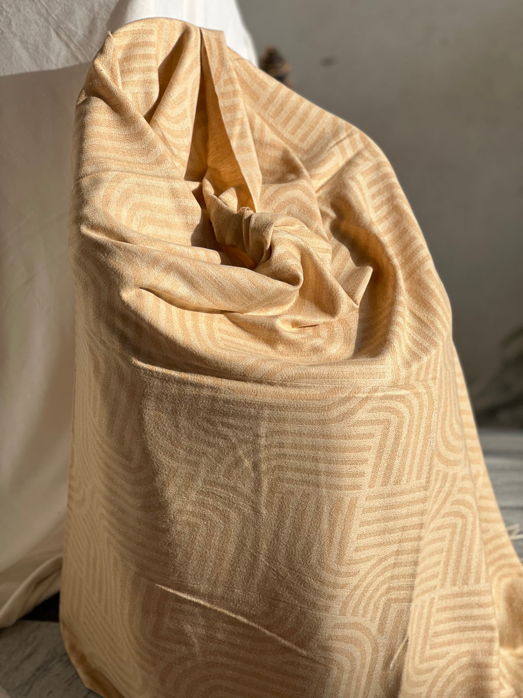 Soft Weave Shawl - Amber