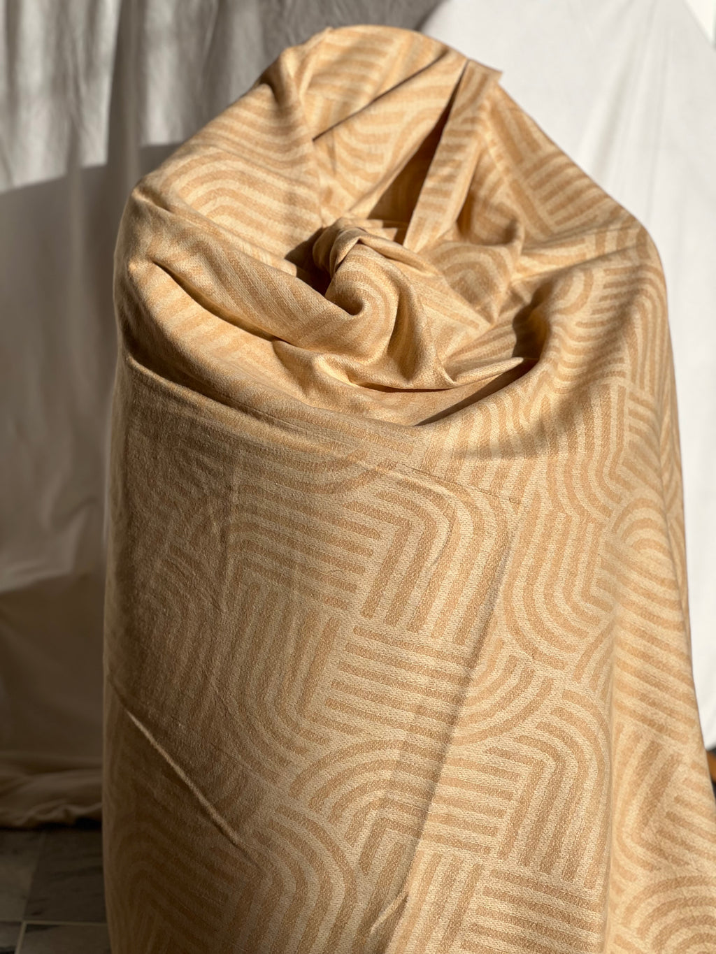 Soft Weave Shawl - Amber