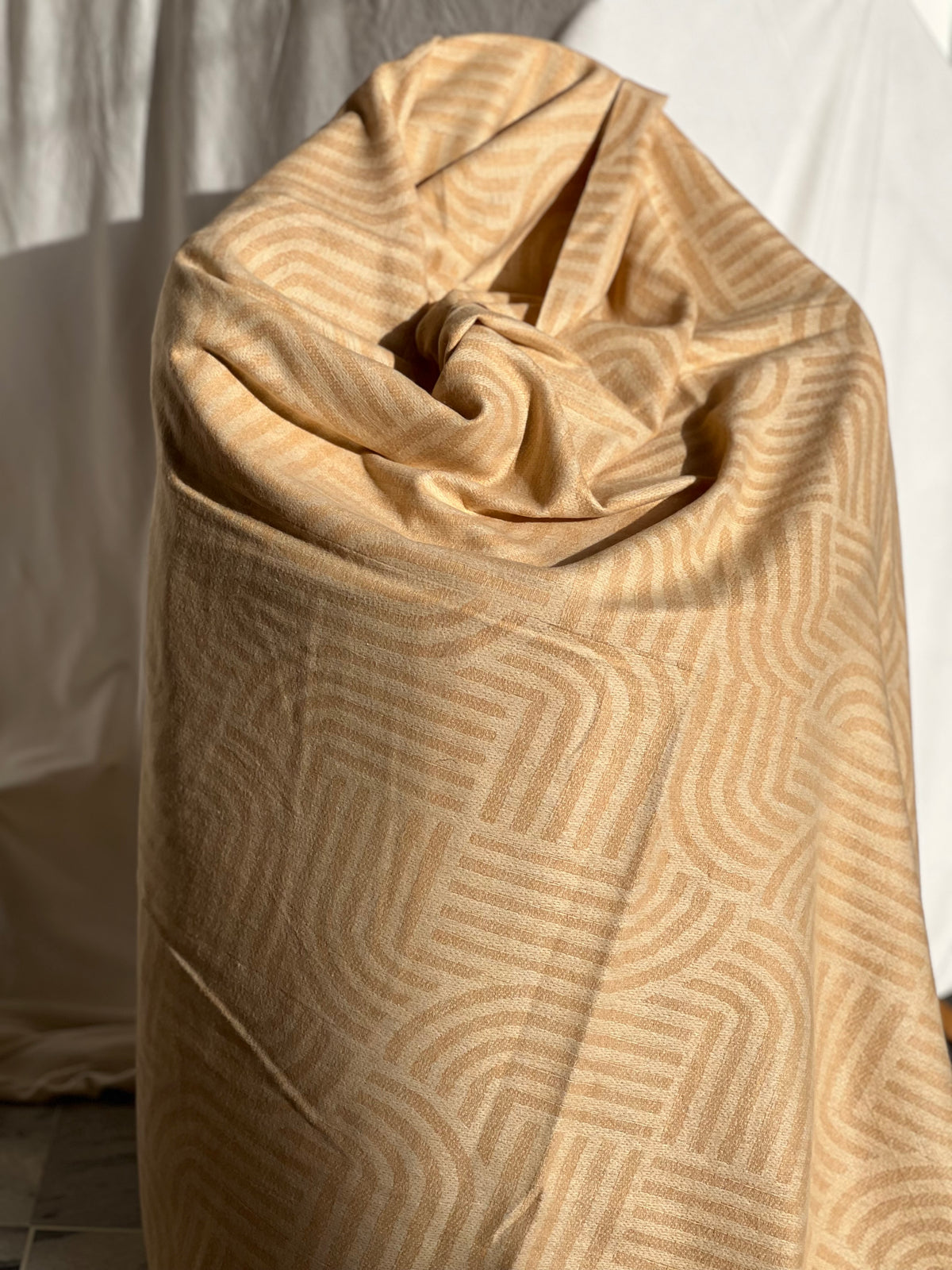 Soft Weave Shawl - Amber