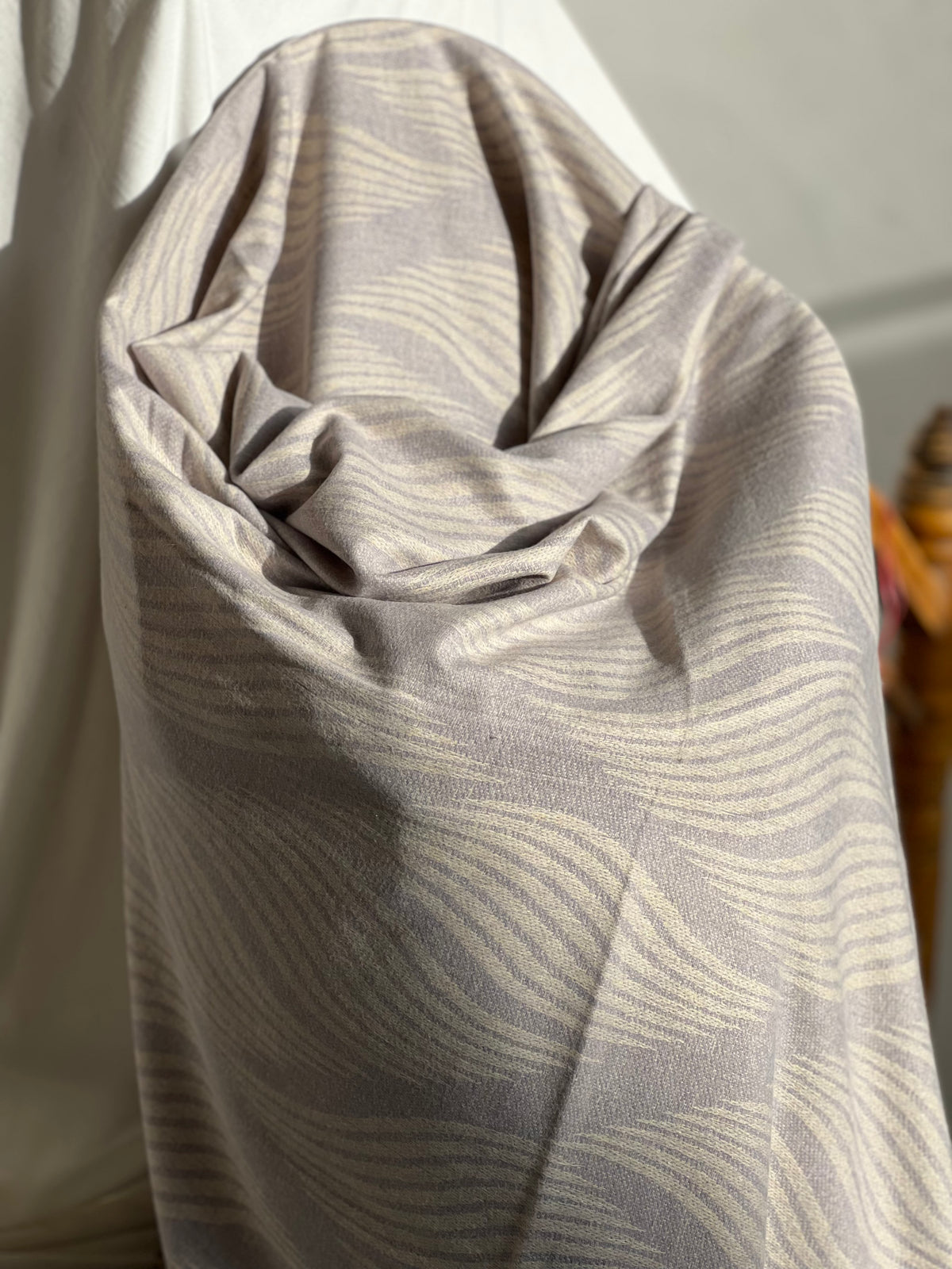 Soft Weave Shawl - Stone Grey