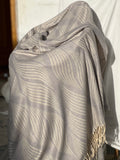 Soft Weave Shawl - Stone Grey
