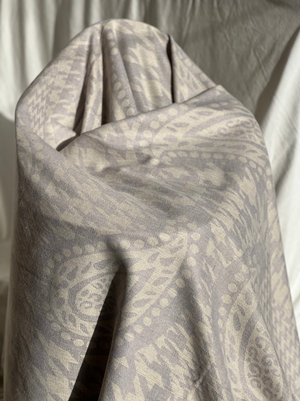 Soft Weave Shawl — Stone Grey 02