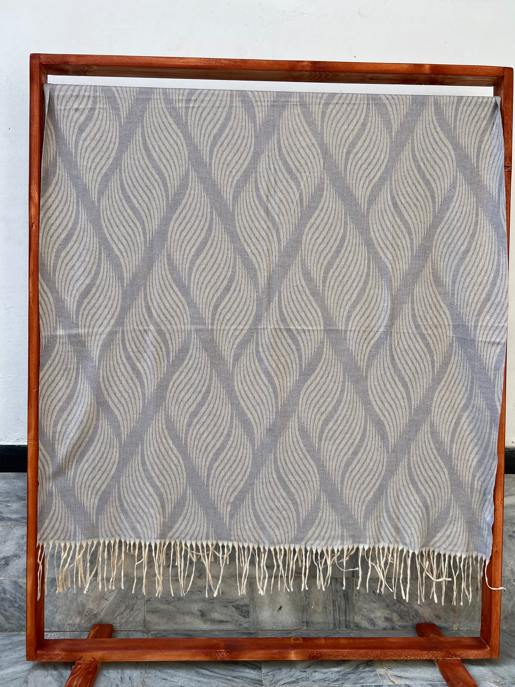 Soft Weave Shawl - Stone Grey