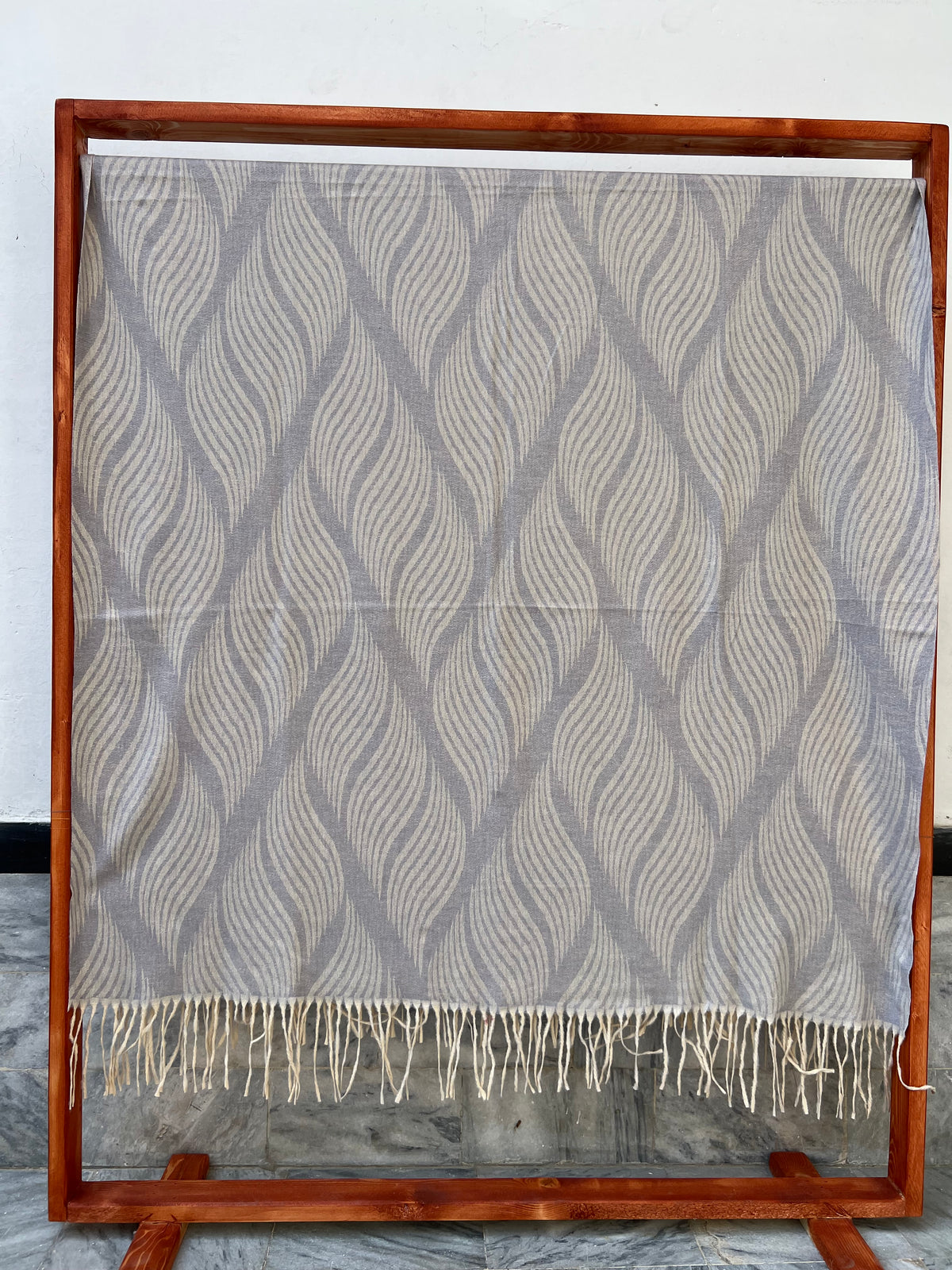 Soft Weave Shawl - Stone Grey