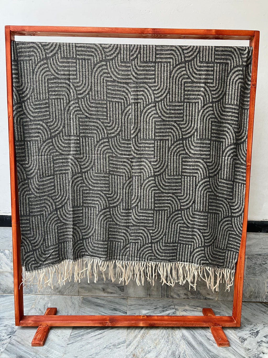 Soft Weave Shawl - Onyx