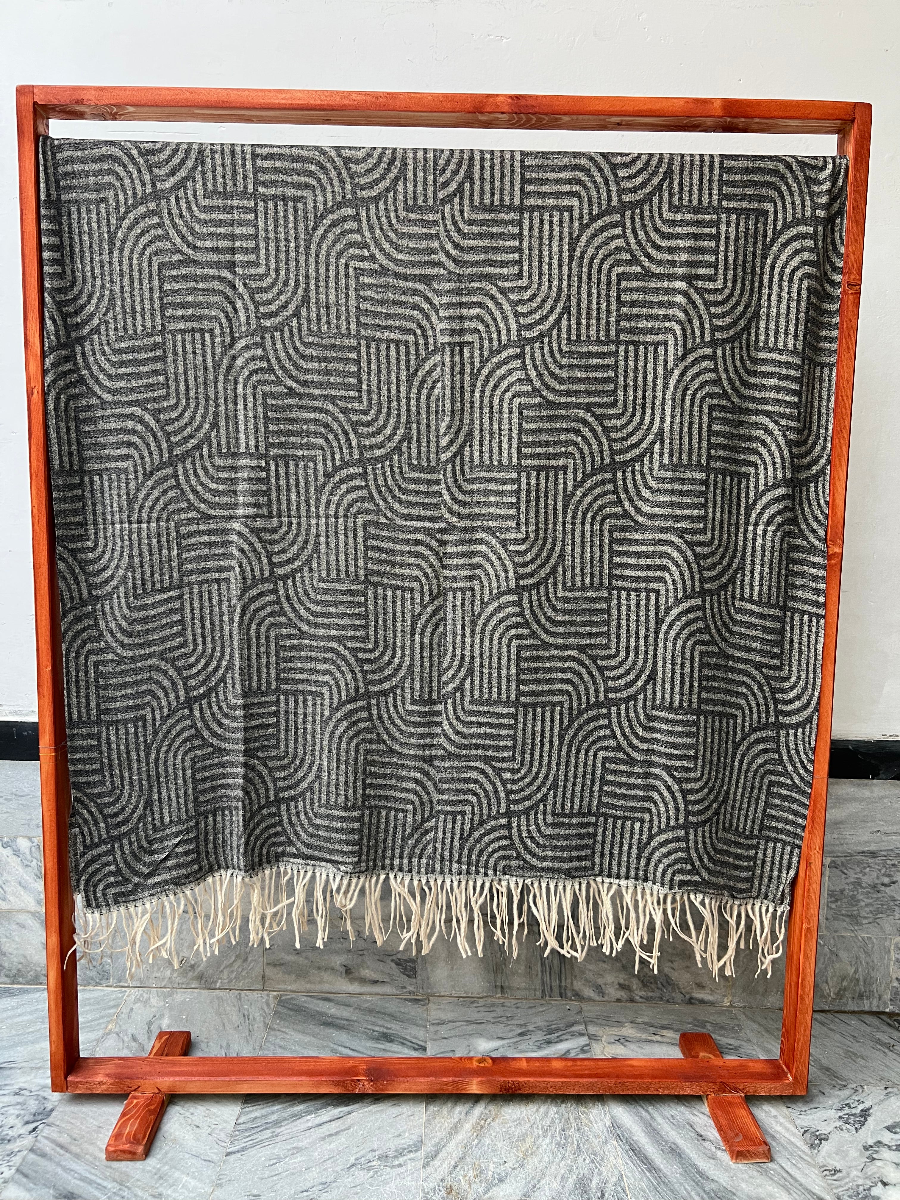 Soft Weave Shawl - Onyx