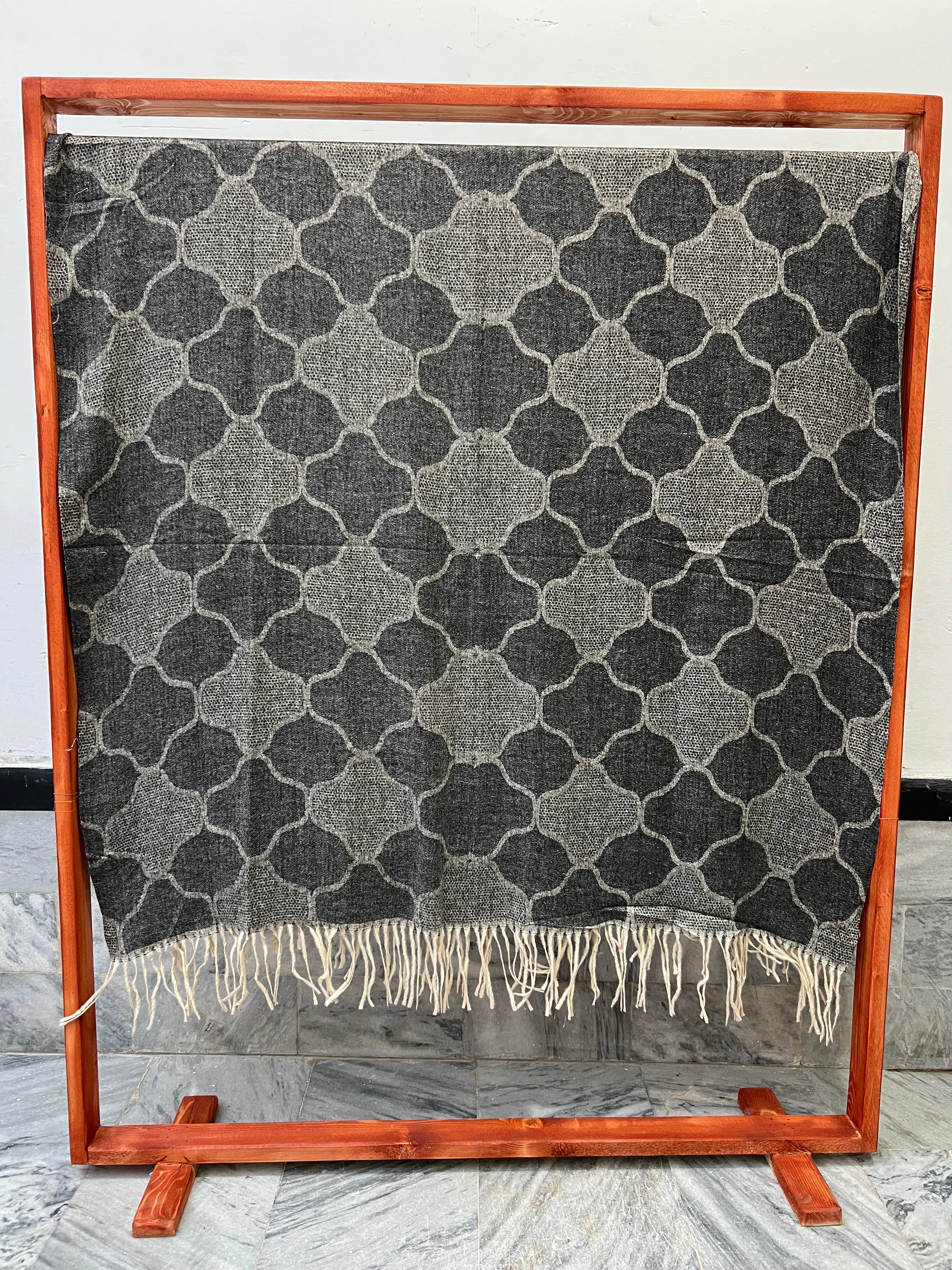 Soft Weave Shawl - Onyx 02