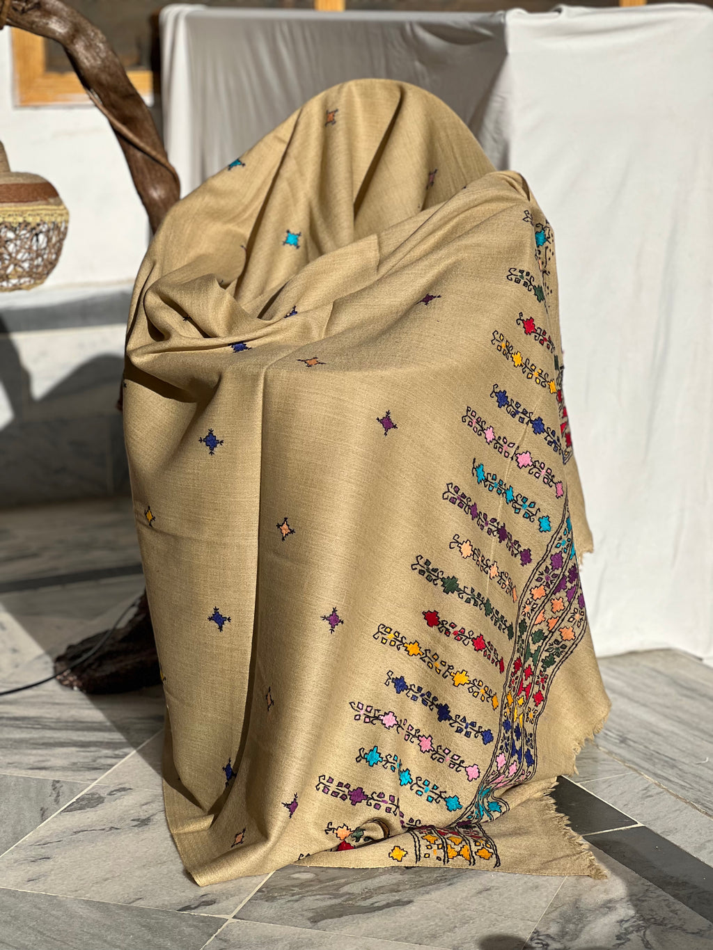 Noor Mahal - Balochi Handmade Shawl
