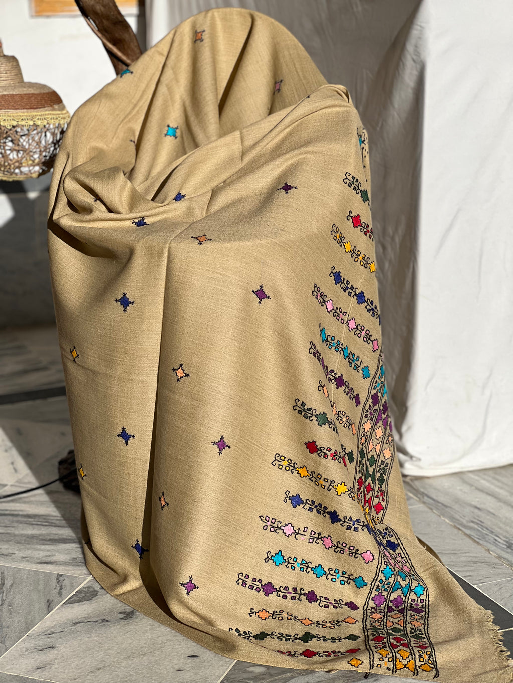 Noor Mahal - Balochi Handmade Shawl