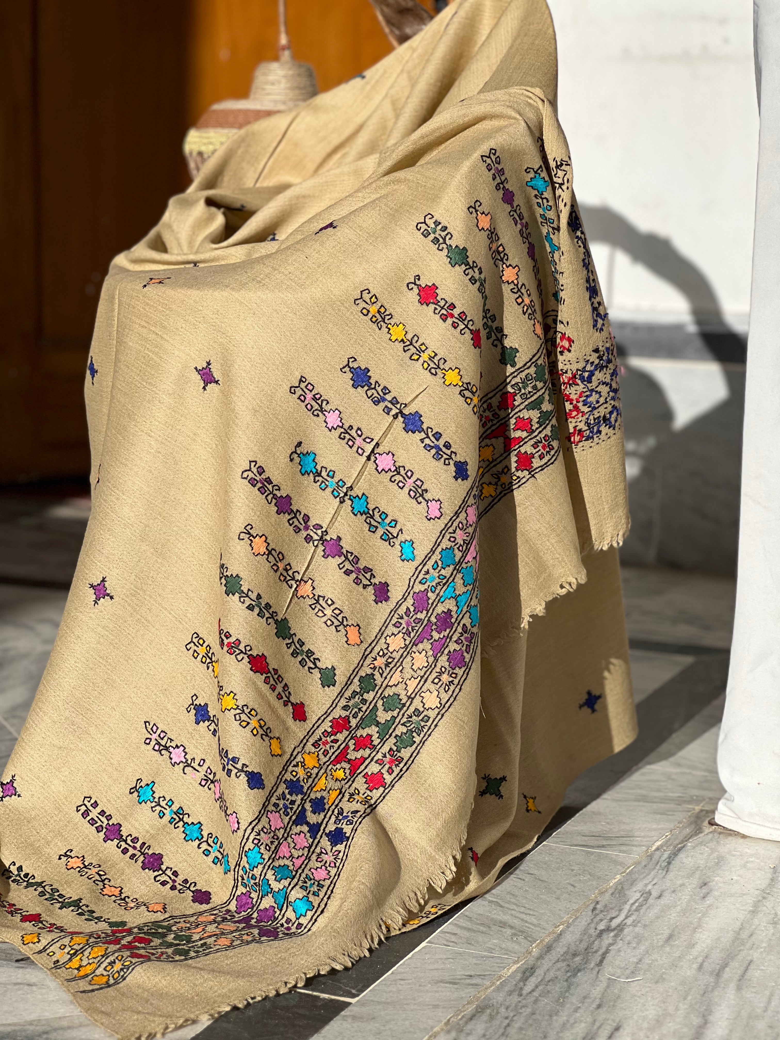 Noor Mahal - Balochi Handmade Shawl