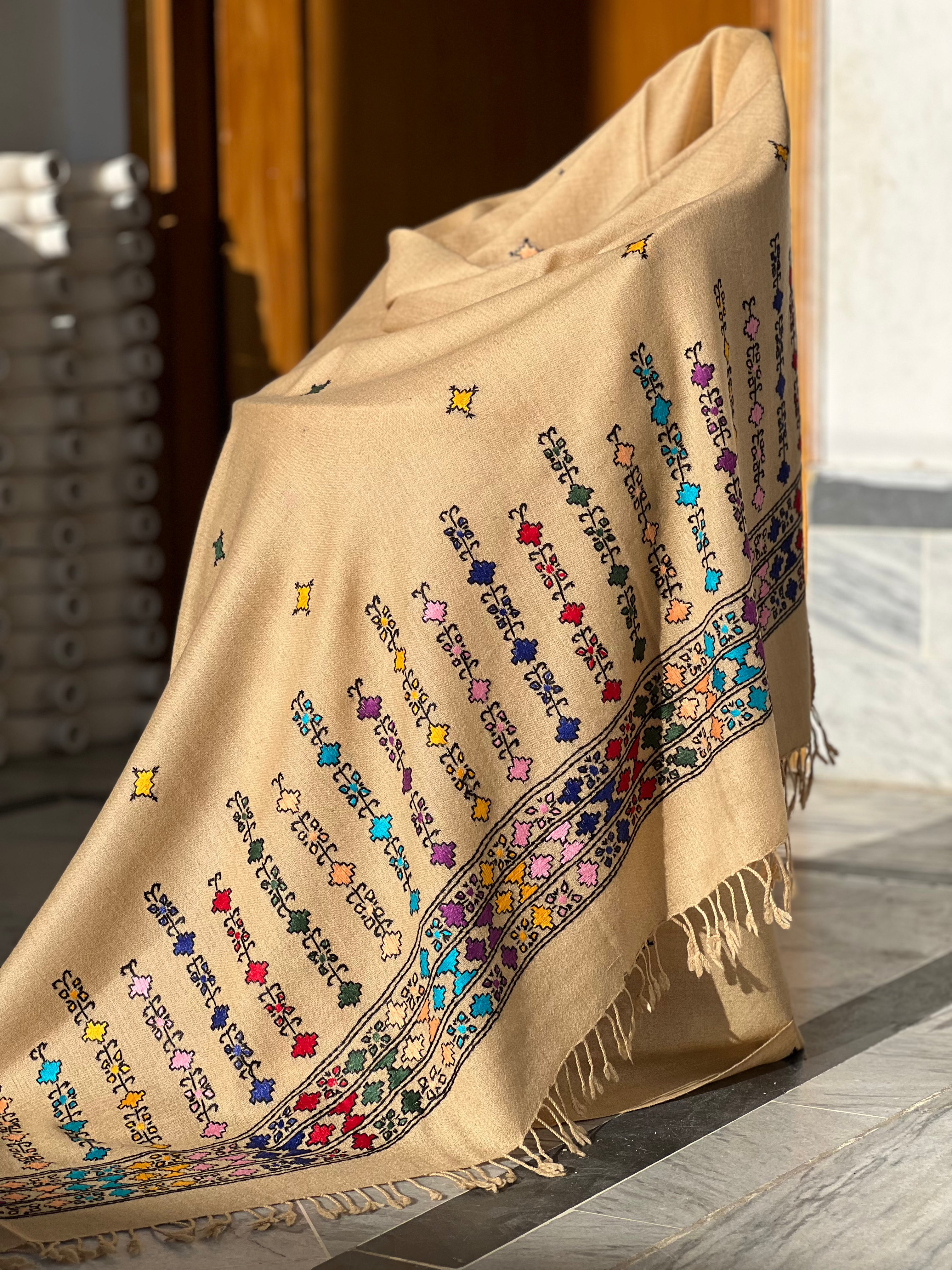 Noor Bahaar - Handmade Balochi Shawl
